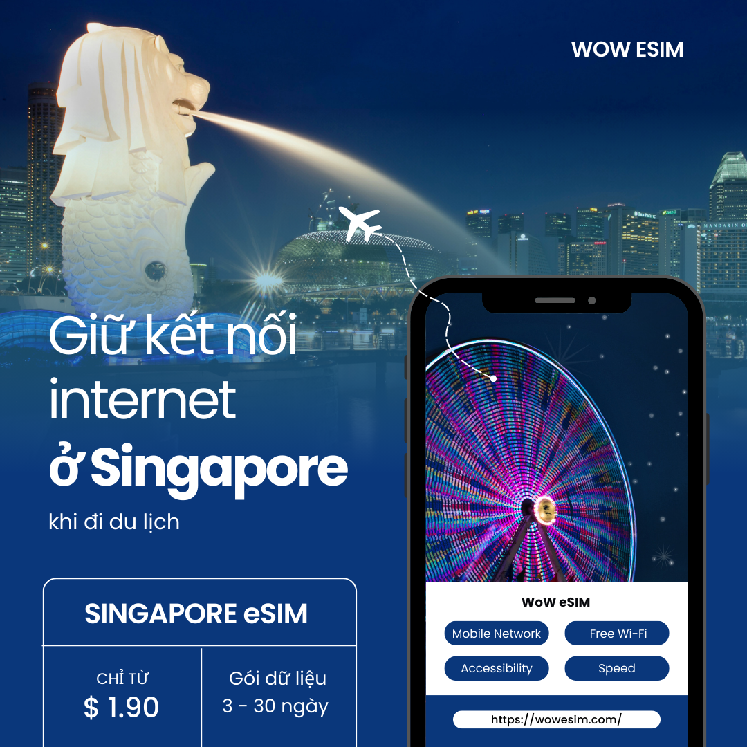 Hướng Dẫn Tối Ưu Để Kết Nối Internet Tại Singapore Dành Cho Du Khách