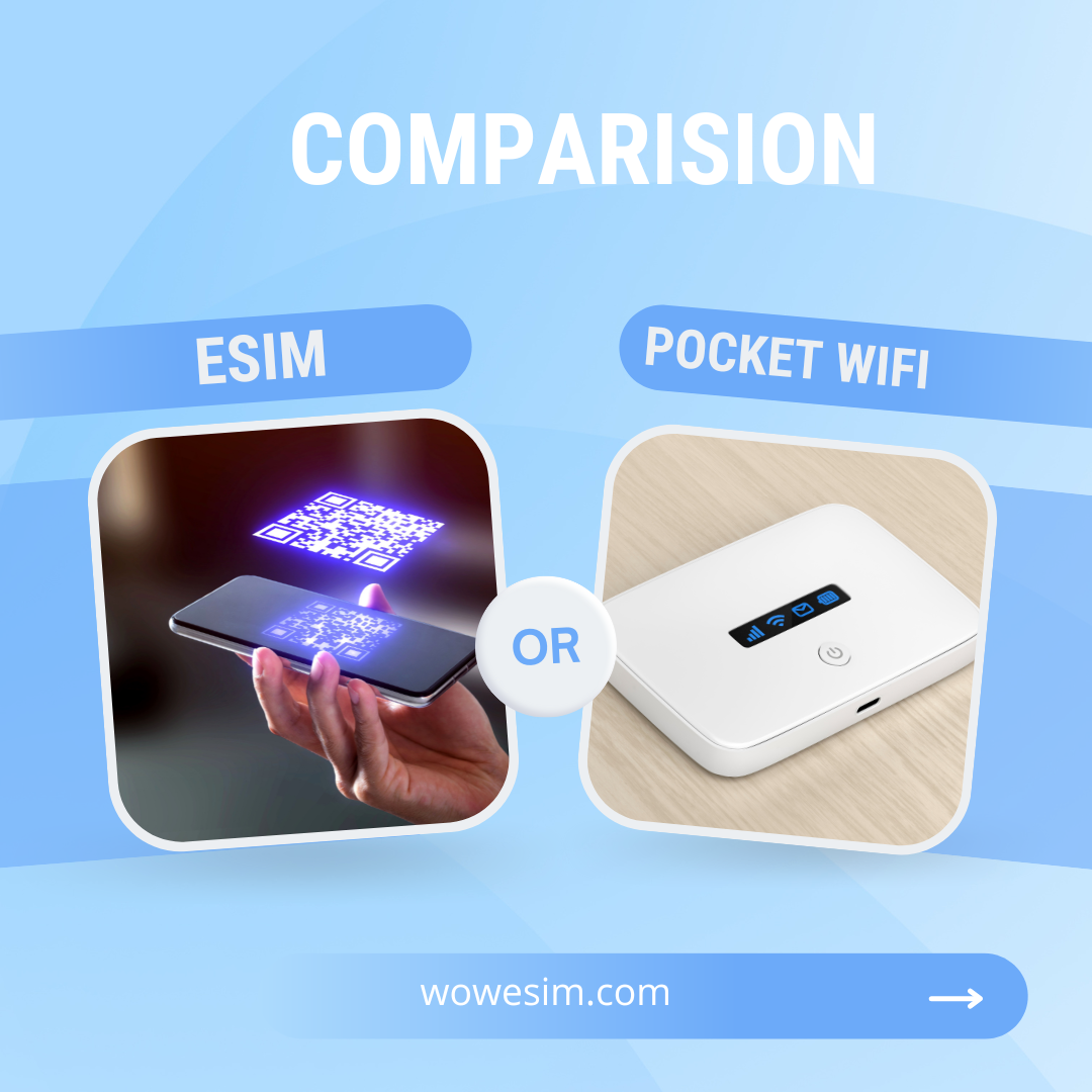 Should You Use eSIM or Pocket WiFi? What's the Suitable Choice for Each Trip?